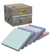 Blocco Post-it  Green - 654-1GB - 76 x 76 mm - natural - 100 fogli - Post-it - conf. 6 pezzi