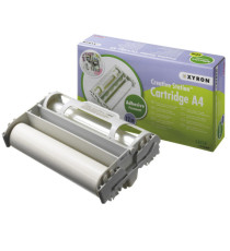 Bobina film per Stazione Creativa - adesivizzazione permanente - A4 - 12 mt - Xyron