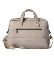 Borsa Gate Trended - con manici - 41 x 30 x 15 cm - ecopelle - ghiaccio - In Tempo