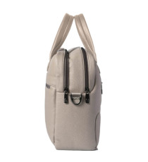 Borsa Gate Trended - con manici - 41 x 30 x 15 cm - ecopelle - ghiaccio - In Tempo