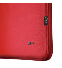 Borsa per notebook - Bologna - ecocompatibile - da 16 - rosso - Trust