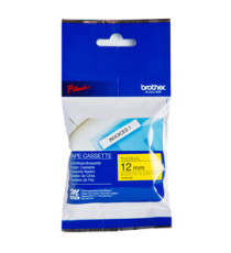 Brother - Nastro -  Nero/Giallo - MK631 - 12mm x 8mt