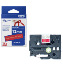 Brother - Nastro - 12 mm x 4 mt - Oro / Rosso - TZERW34