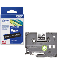 Brother - Nastro - Bianco/Nero - TZE325 - 9mm x 8mt