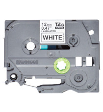 Brother - Nastro - Nero/Bianco - TZE231S2 - 12mm x 4mt