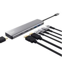 Adattatore multiporta - 7-in-1 - Dalyx - Trust