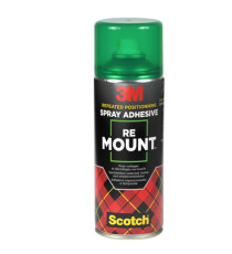 Adesivo Re Mount - rimovibile - 400 ml - trasparente - 3M