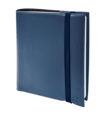 Agenda settimanale Time&Life 2026 - 16 x 16 cm - blu metal - Quo Vadis