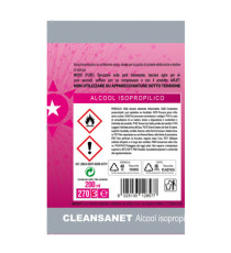 Alcool isopropilico Clean Sanet - 200ml - Starline