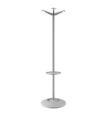 Appendiabiti Stelo - 40 x 173 cm - metallo - grigio - Unisit