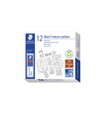 Astuccio 12 Mine Mars Micro - mina 0,5mm - gradazione B - Staedtler - conf. 12 astucci