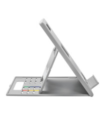 Base di raffreddamento e rialzo regolabile per laptop o tablet - 14 - grigio - Kensington