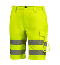 Bermuda alta visibilità Altair - taglia L - giallo fluo - U-Power