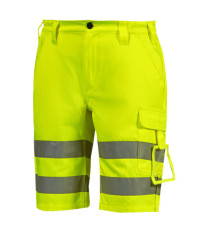 Bermuda alta visibilità Altair - taglia L - giallo fluo - U-Power