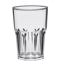 Bicchiere Granity - 400 ml - SAN - trasparente - Leone - conf. 5 pezzi