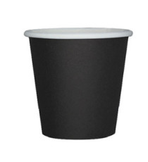 Bicchieri biodegradabili Ecocolor - 80cc - nero - Big Party - conf. 25 pezzi