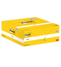 Blocco foglietti Post-it Notes - 653-CY-VP24 - 38 x 51 mm - giallo Canary - 100 fogli - Post-it - conf. 24 blocchi