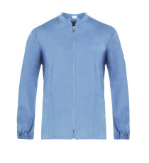 Casacca Gabriele - da uomo - manica lunga - taglia M - azzurro - Giblor's