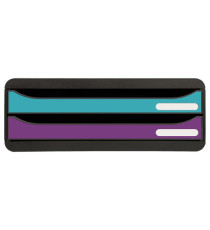 Cassettiera Toolbox - linea Titane - 27 x 35,5 x 13,5 cm - 2 cassetti - colori assortiti - Exacompta