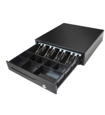 Cassetto portadenaro DCE410 - 41 x 42 x 10 cm - nero - Iternet