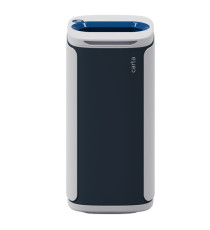 Cestino gettacarte Wastee - per raccolta differenziata - 60 L - Blu - Kobra