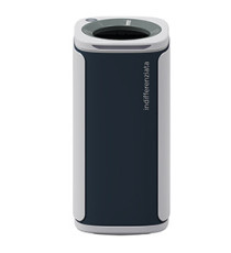 Cestino gettacarte Wastee - per raccolta differenziata - 60 L - Grigio - Kobra