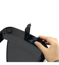 Cestino no touch - con sensore - 24 x 24 x 43 cm- 12 lt - argento metallizzato - Durable