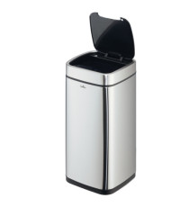 Cestino no touch - con sensore - 27 x 27 x 57 cm- 21 lt - argento metallizzato - Durable
