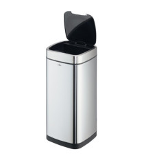 Cestino no touch - con sensore - 30,5 x 30,5 x 69 cm - 35 lt - argento metallizzato - Durable