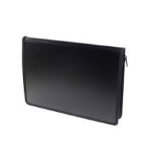 Conferenziere con calcolatrice Exawallet - PP - nero - Exacompta