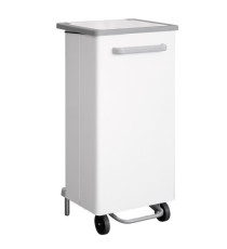 Contenitore a pedale Gastro - 110 L - bianco - Stilcasa