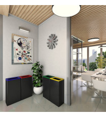 Coperchio per contenitore Bob Color - 30 x 20 x 3,5 cm - rosso - Medial