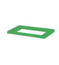 Coperchio per contenitore Bob Color - 30 x 20 x 3,5 cm - verde - Medial