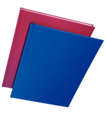 Copertine Impressbind - rigide - 10,5mm - finitura lino - blu - Leitz - scatola 10 pezzi