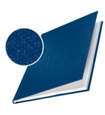 Copertine Impressbind - rigide - 7 mm - finitura lino - blu - Leitz - scatola 10 pezzi