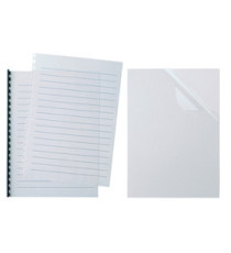 Copertine Video A4 R15 - PVC - 140 micron - neutro trasparente - Sei Rota - scatola 100 pezzi