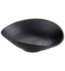 Coppetta in melamina - 18 x 15 x 5,5 cm - nero - Leone