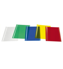 Coprilibro Cristal - 50 x 31 cm - PP - 110 mic - c/adesivo - liscio - trasparente neutro - Colorosa