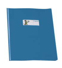 Coprimaxi GreenLine - 21 x 30 cm - PVC - 220 mic - c/alette - lucido - blu - Colorosa