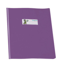 Coprimaxi GreenLine - 21 x 30 cm - PVC - 220 mic - c/alette - lucido - lilla - Colorosa