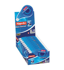 Correttori a nastro Easy Correct - 4,2mm x 12mt - Tipp-Ex - conf. 10 pezzi