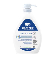 Crema di sapone Luxor Blue - dispenser 1 L - iris blu - Sanitec