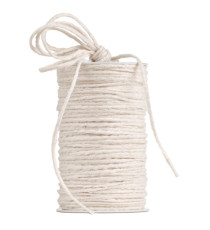 Cordone di canapa - 3 mm x 50 m - bianco 01 - Brizzolari