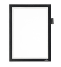 Cornice adesiva Duraframe Note - pannello magnetico - A4 (21 x 29,7 cm) - nero - Durable