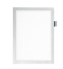 Cornice Duraframe - magnetica - A4 - 21 x 29,7 cm - argento - Durable
