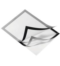 Cornice espositiva Duraframe - A4 - 21 x 29,7 cm - silver - Durable - conf. 10 pezzi