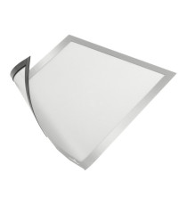 Cornice espositiva Duraframe - A4 - 21 x 29,7 cm - silver - Durable - conf. 10 pezzi