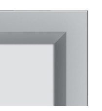 Cornice Impression PRO - a clip - A4 - alluminio - Nobo