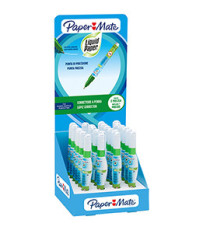 Correttore a penna Liquid Micro Correction Pen - 7ml - Papermate - expo 24 pezzi