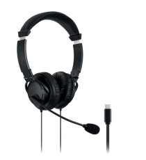 Cuffie ad alta fedeltà - con microfono - connessione USB-C - Kensington